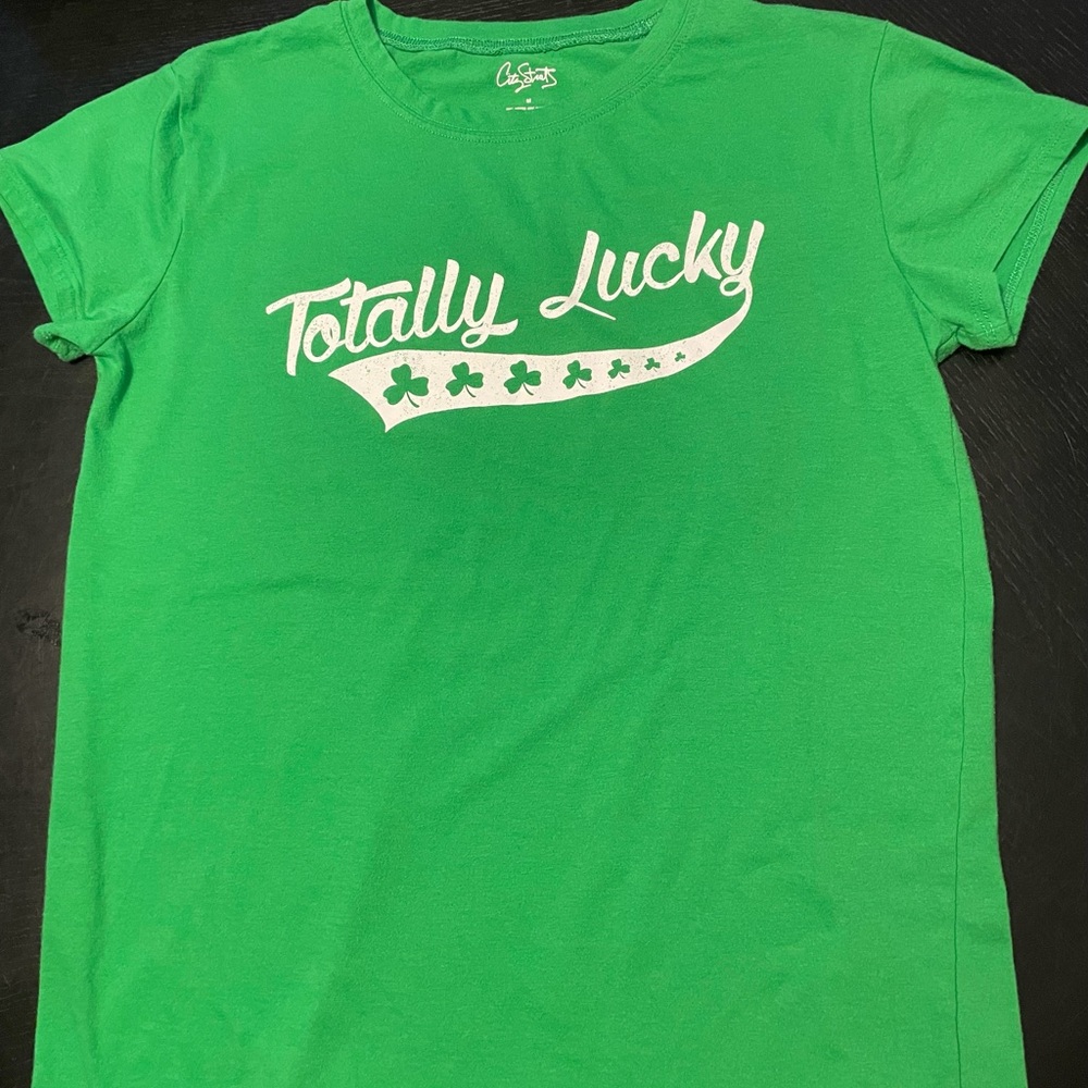 St Patty’s Green 'Totally Lucky' Tee